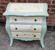 Small Hand Painted Wooden 3 Drawer Chest