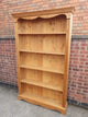 Large Solid Pine Farmhouse Style Bookcase